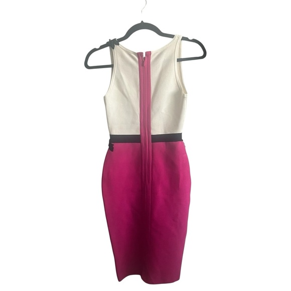 House of CB Color Block Bandage Dress in Excellent Pre Loved Condition - Picture 3 of 7